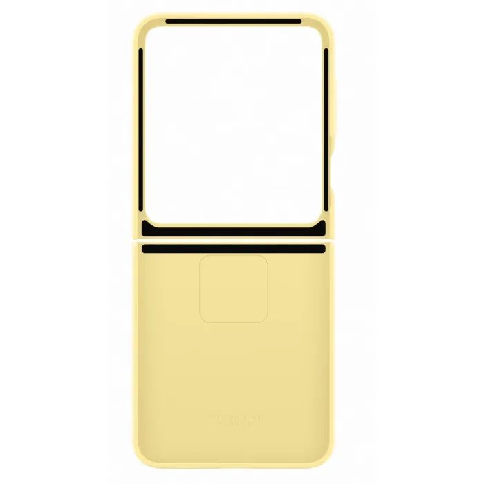 Чехол для мобильного телефона Samsung Silicone Cover with Ring Samsung Galaxy Flip 6 Yellow (EF-PF741TYEGUA) изображение 3