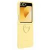 Чехол для мобильного телефона Samsung Silicone Cover with Ring Samsung Galaxy Flip 6 Yellow (EF-PF741TYEGUA)