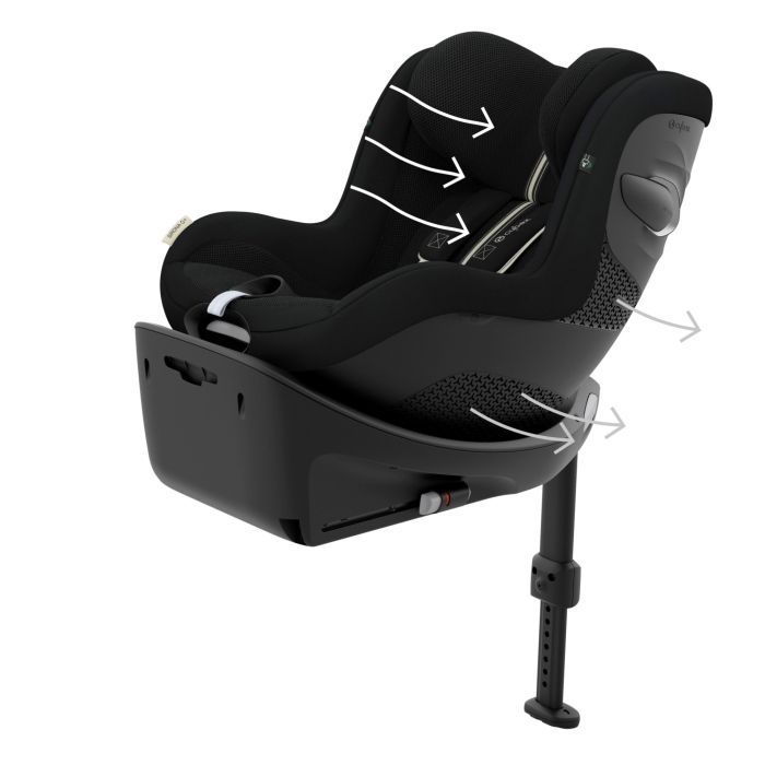 Автокрісло Cybex Sirona G i-Size Plus Moon Black (523001207) зображення 6