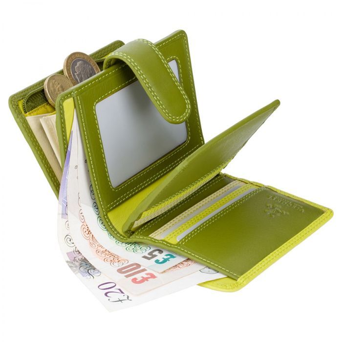 Кошелек Visconti RB40 Bali c RFID Lime Multi (RB40 LIME M) изображение 4