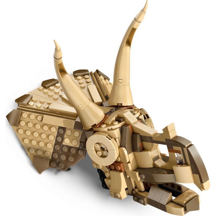 Конструктор LEGO Jurassic World Скам''янілості динозаврів: череп трицератопса (76969) зображення 3