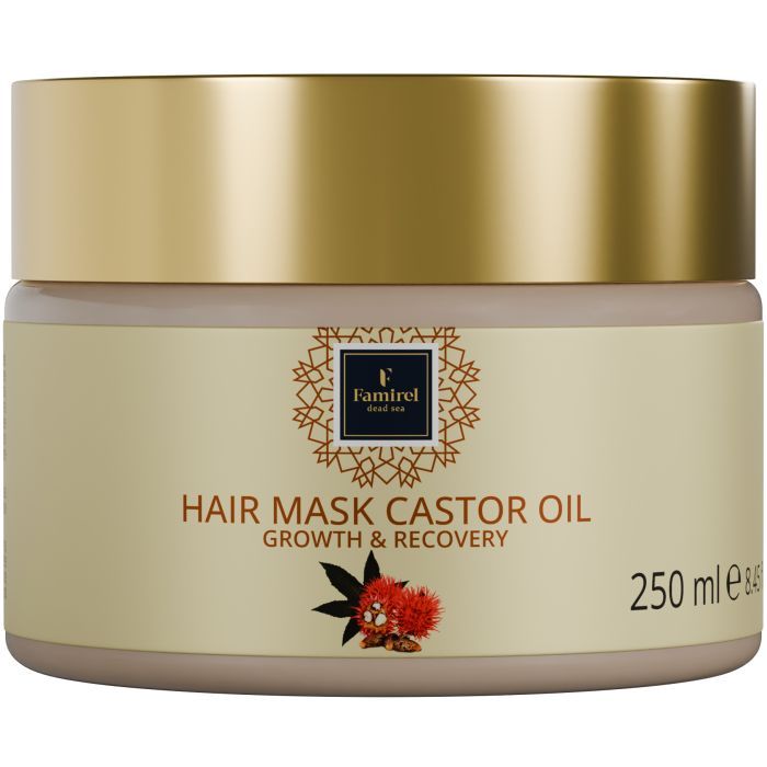 Маска для волос Famirel Castor Oil Активный рост и восстановление 250 мл (7290114085762)