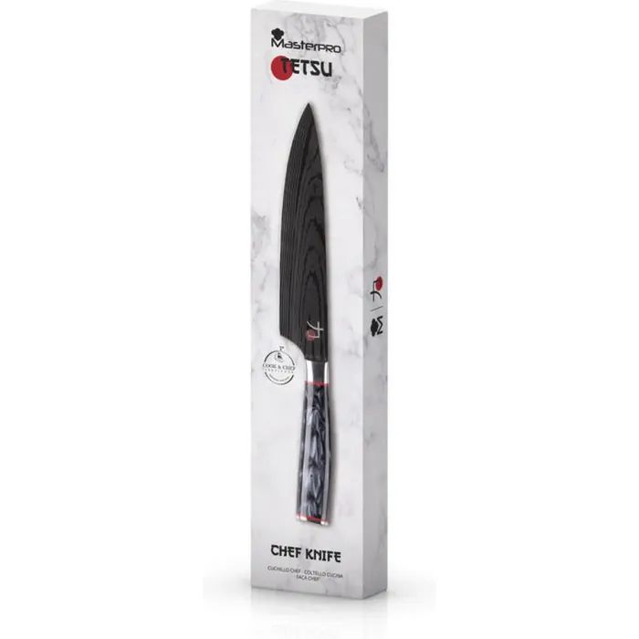 Кухонный нож MasterPro Tetsu, 20 см, бежевий (BGMP-4166) изображение 4