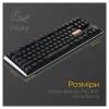 Клавиатура Ducky One 3 TKL Cherry MX Speed Silver RGB UA USB Black (DKON2187ST-PUAPXCLAWSC1) изображение 11