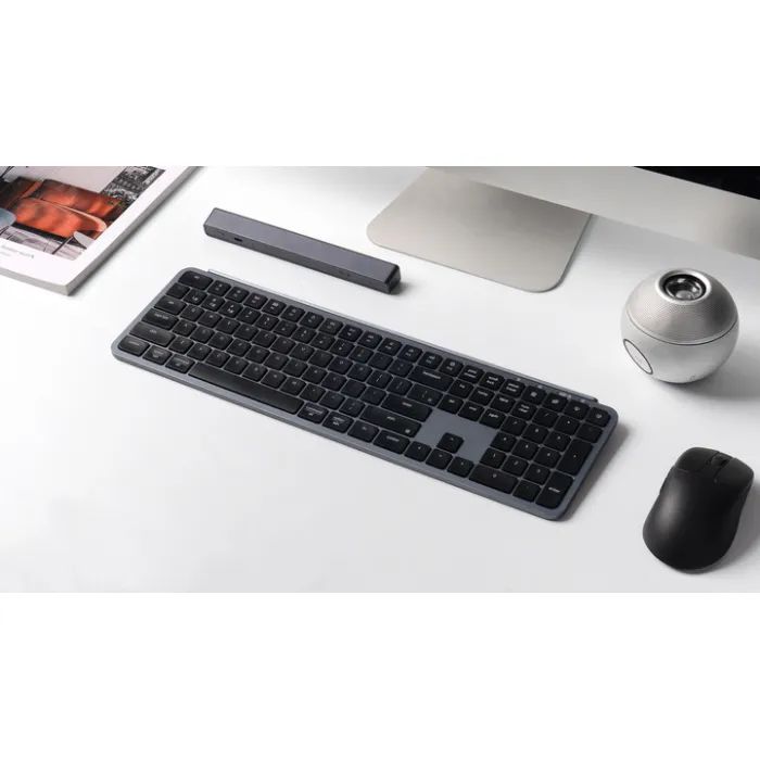 Клавіатура Keychron B6 Pro Wireless/Bluetooth/USB UA Ivory White (B6P-K8-UA) зображення 11