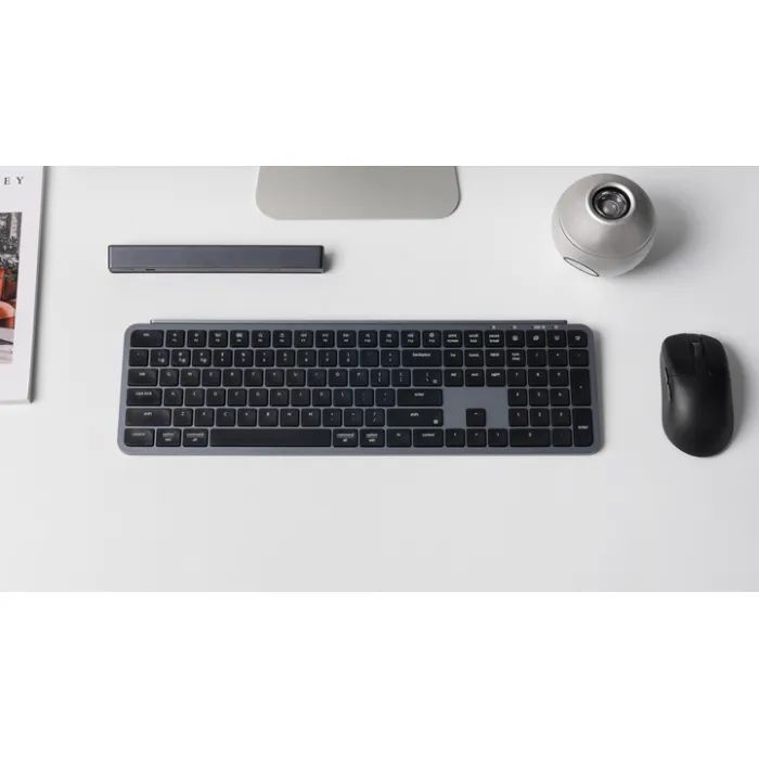 Клавіатура Keychron B6 Pro Wireless/Bluetooth/USB UA Ivory White (B6P-K8-UA) зображення 12