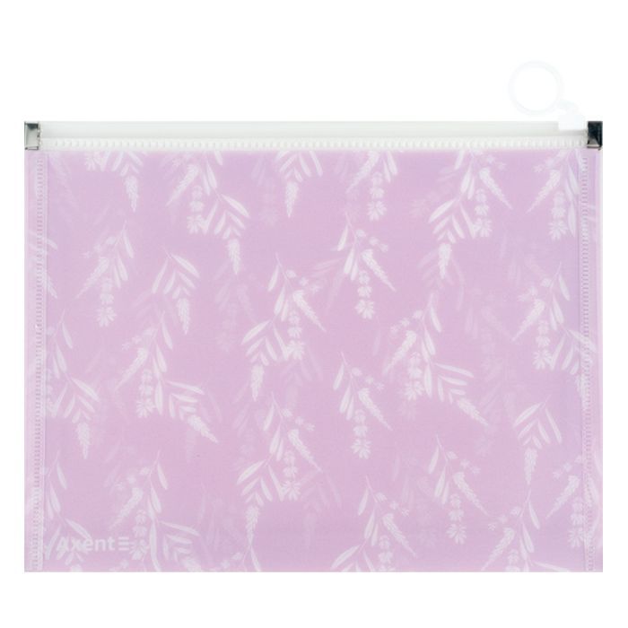 Папка на молнии Axent zip-lock А5 Lavender-1 (1498-36-A) изображение 2