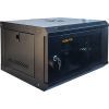 Шкаф настенный GEAR 6U 19'' 600x600x300 мм, + полка 19", black (GWMSN-6U-600-600) изображение 2