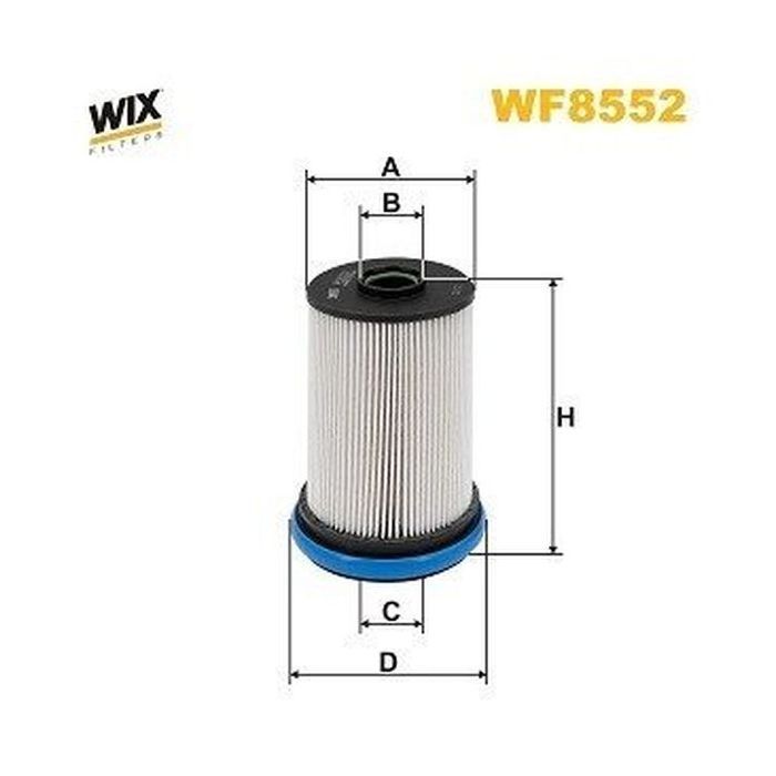 Фільтр паливний Wixfiltron WF8552