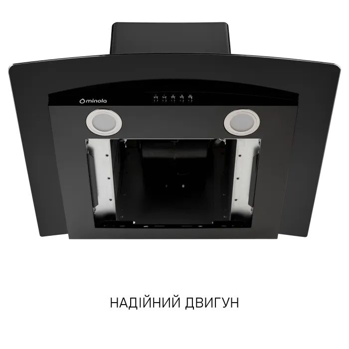 Витяжка кухонна Minola MTG 6642 I LED зображення 7