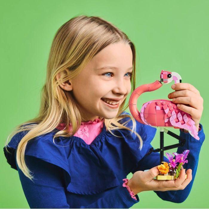 Конструктор LEGO Creator Дикі тварини: рожевий фламінго (31170) зображення 9