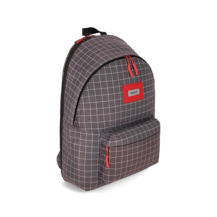 Рюкзак для ноутбука Bagland 17" Stylish XL 35L+print, gray 1339/00558694 (1120220801) изображение 2