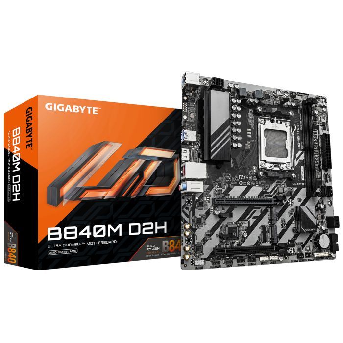 Материнская плата GIGABYTE B840M D2H изображение 4