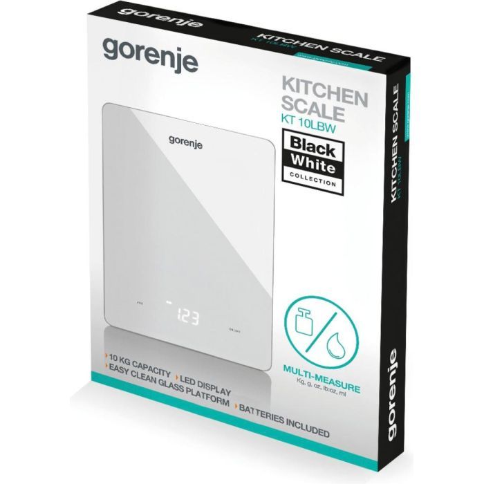 Ваги кухонні Gorenje KT10LBW зображення 3