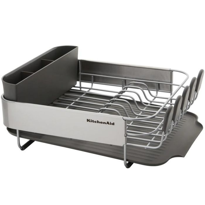 Сушилка для посуды KitchenAid Sinkware 41 x 33 x 17 см сірий (KEG895BXCGA)