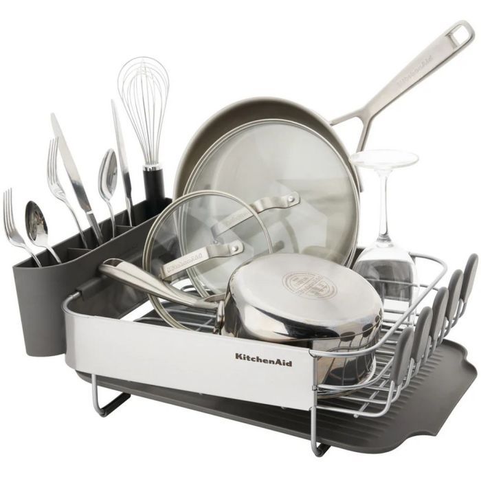 Сушилка для посуды KitchenAid Sinkware 41 x 33 x 17 см сірий (KEG895BXCGA) изображение 3
