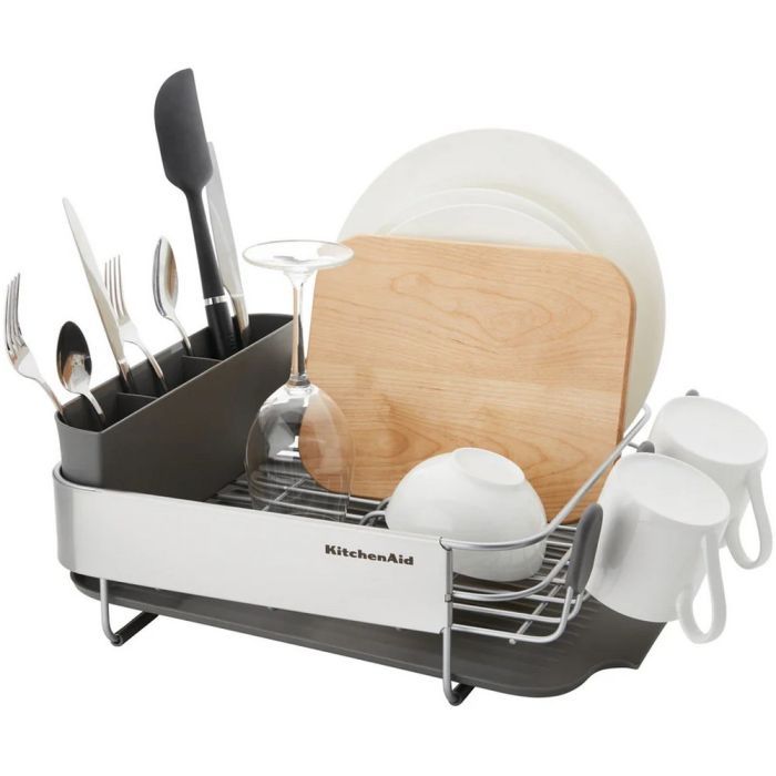 Сушилка для посуды KitchenAid Sinkware 41 x 33 x 17 см сірий (KEG895BXCGA) изображение 4