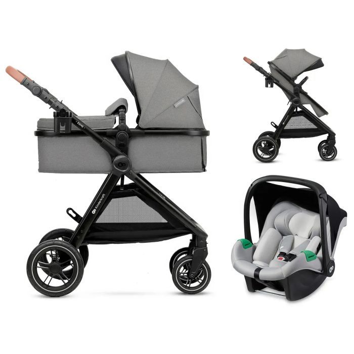Коляска Kinderkraft 3 в 1 Esme Pure Black (KSESME00BLK3000) (5902533925698)