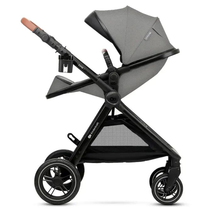 Коляска Kinderkraft 3 в 1 Esme Pure Black (KSESME00BLK3000) (5902533925698) изображение 5