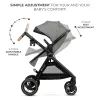 Коляска Kinderkraft 3 в 1 Esme Moonlight Grey (KSESME00GRY3000) (5902533925681) изображение 9