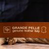 Ремень Grande Pelle В стиле милитари из натуральной кожи (21478) изображение 9