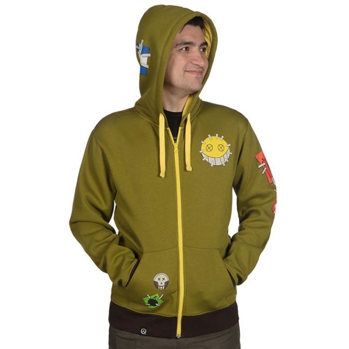 Кофта Jinx Overwatch Ultimate Junkrat Zip-Up Military Green M (JINX-8225M)