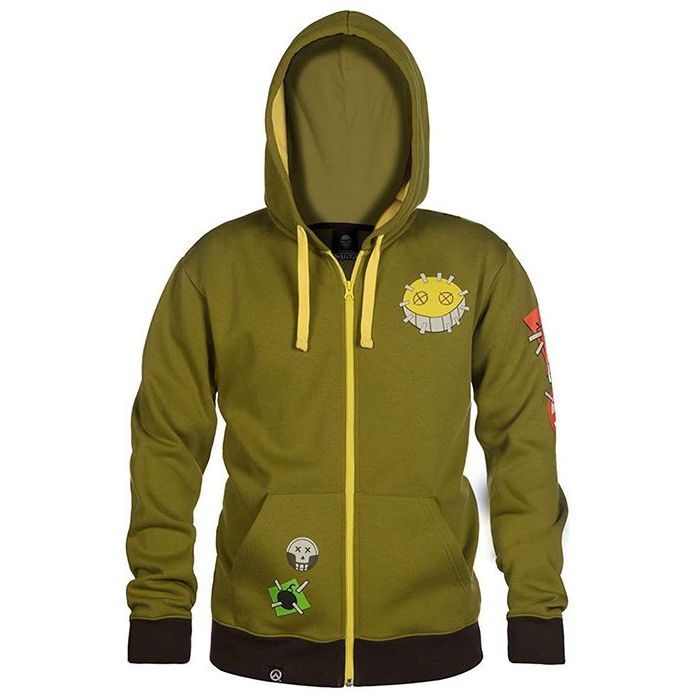 Кофта Jinx Overwatch Ultimate Junkrat Zip-Up Military Green M (JINX-8225M) изображение 3