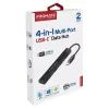 Концентратор Promate USB Hub 4 ports litehub-4.black (litehub-4.black) зображення 2