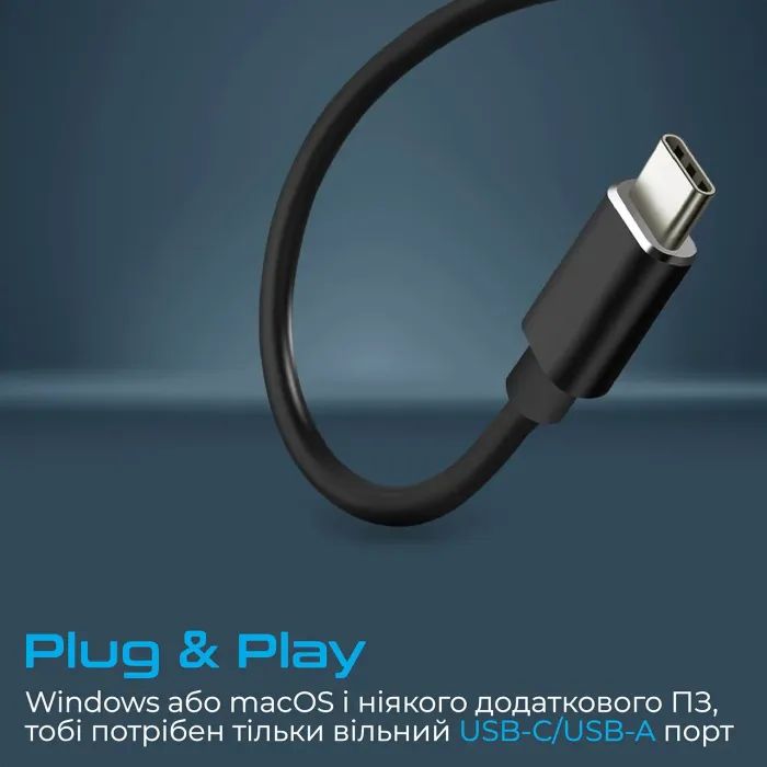 Концентратор Promate USB Hub 4 ports litehub-4.black (litehub-4.black) зображення 3