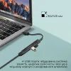 Концентратор Promate USB Hub 4 ports litehub-4.black (litehub-4.black) зображення 7