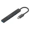 Концентратор Promate USB Hub 4 ports litehub-4.black (litehub-4.black)