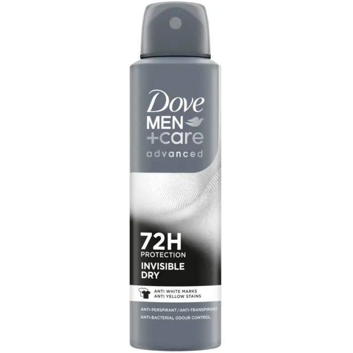 Антиперспирант Dove Men+Care Невидимая сухость 72 часа 150 мл (8720181284359)