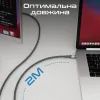 Дата кабель USB-C to USB-C lucidline-cc200.black Promate (lucidline-cc200.black) изображение 7