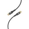 Дата кабель USB-C to USB-C lucidline-cc200.black Promate (lucidline-cc200.black)
