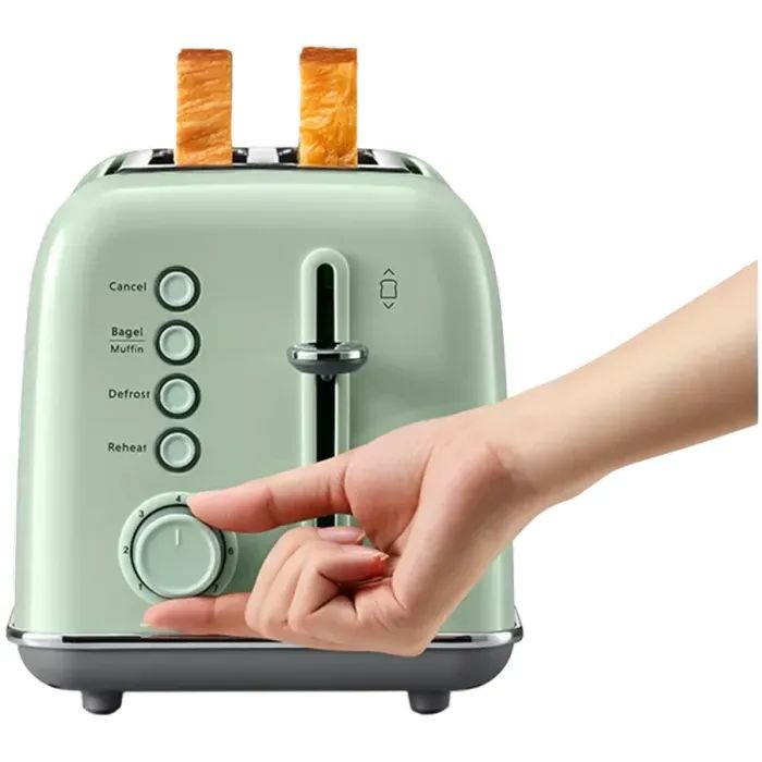 Тостер Buydeem DT620E Cozy Greenish (DT620E-CG/EU) изображение 5