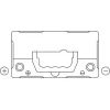 Аккумулятор автомобильный EXIDE START-STOP AGM 45Ah ASIA (+/-) ТК (380EN) (EK457) изображение 2