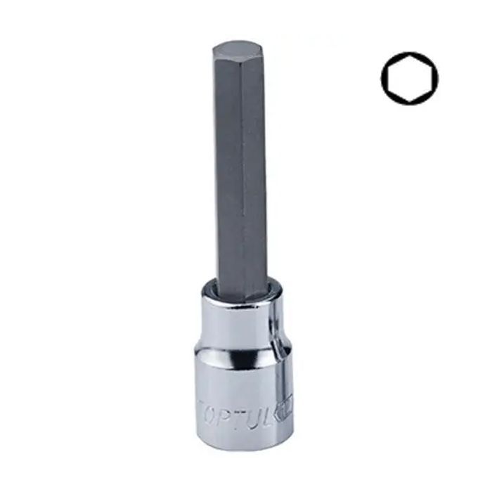Торцевая головка Toptul шестигранник HEX 8 мм 100мм 1/2" (BCEA1608)