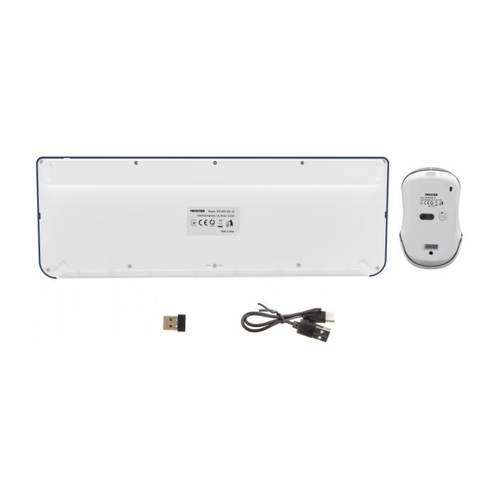 Комплект Maxxter KMS-WCM-01BL-UA Wireless UA Blue (KMS-WCM-01BL-UA) изображение 4