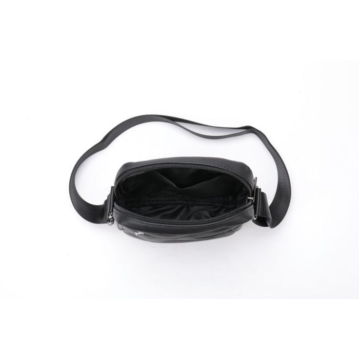 Сумка Vintage Кожаная Черная (14994) изображение 2