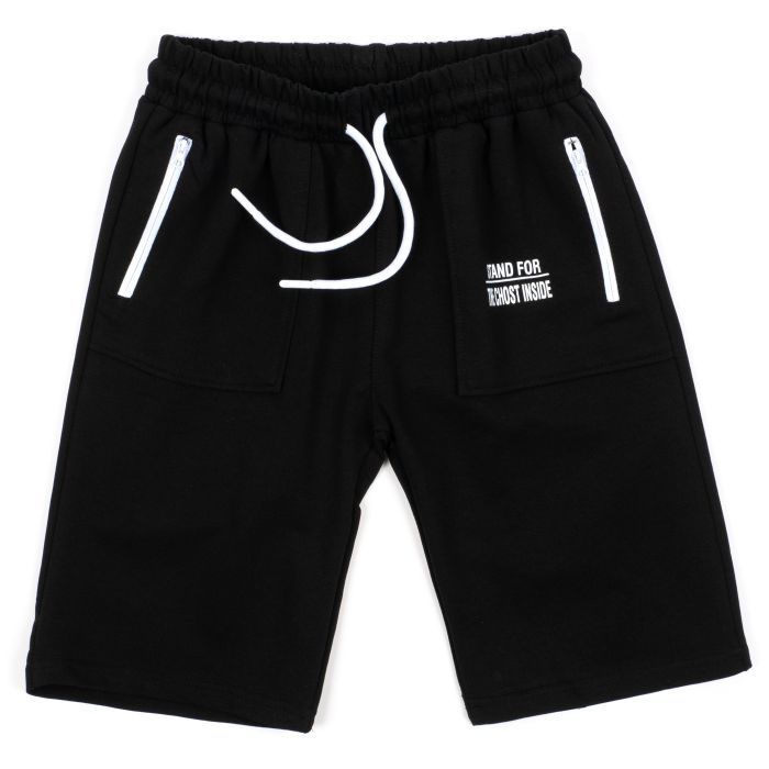 Шорты детские Joi трикотажные (H-0911-176B-black)