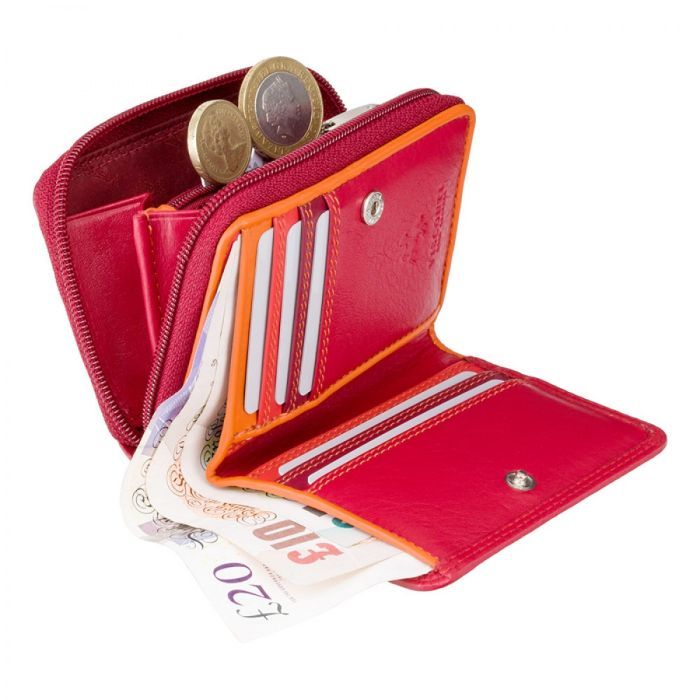 Гаманець Visconti RB53 Hawaii з RFID Red Multi (RB53 RED M) зображення 4