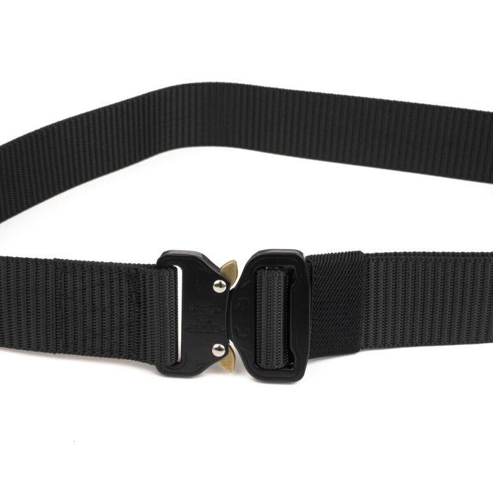 Ремень Vintage Мужской текстильный Черный (20337) изображение 2 Ремень Vintage Мужской текстильный Черный (20337) изображение 2