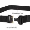 Ремень Vintage Мужской текстильный Черный (20337) изображение 4 Ремень Vintage Мужской текстильный Черный (20337) изображение 4