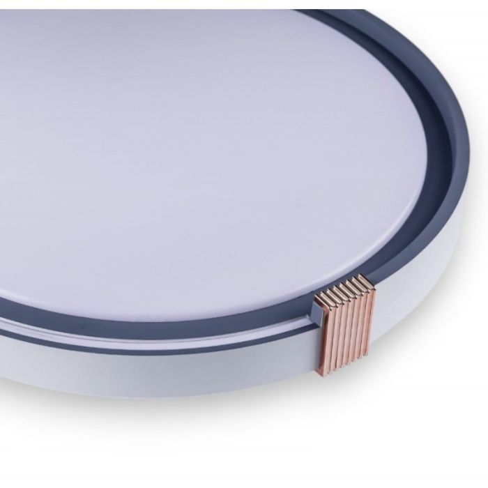 Светильник Vestum COLISEUM матовий 60W 395*60мм 3000К-6500К з ДК білий з синім (VS-91066) изображение 3