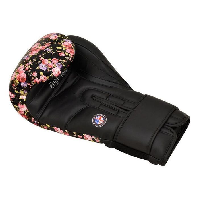 Боксерские перчатки RDX FL-5 Black 12 унцій (BGR-FL5B-12oz) изображение 6