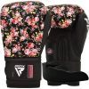 Боксерские перчатки RDX FL-5 Black 8 унцій (BGR-FL5B-8oz)