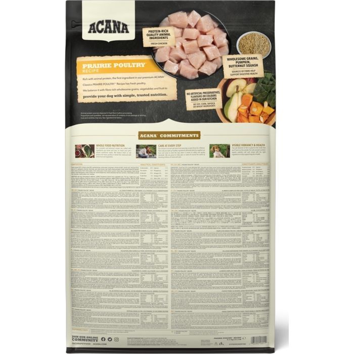 Сухой корм для собак ACANA Prairie Poultry 9.7 кг (0064992560119) изображение 4