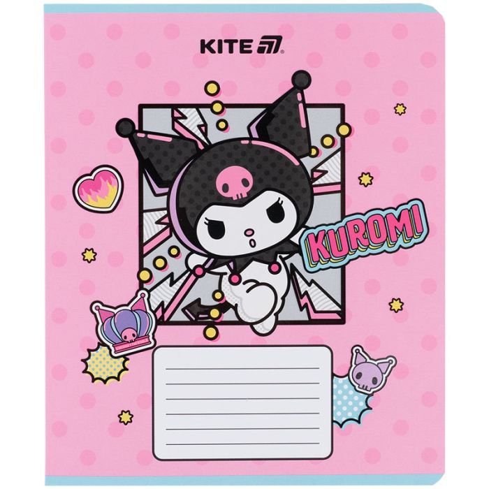Зошит Kite Kuromi, 18 аркушів, лінія (HK25-237-2) зображення 4