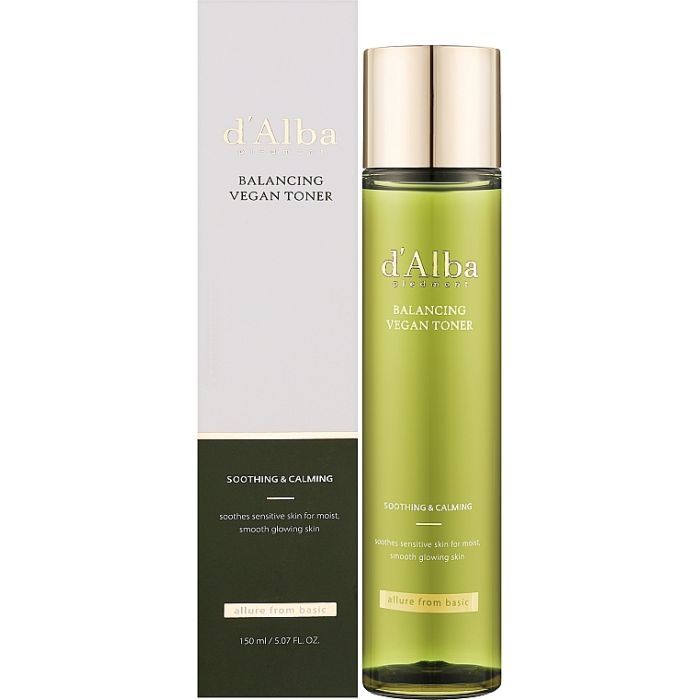 Тоник для лица D'Alba Balancing Vegan Toner 150 мл (8809875900949)