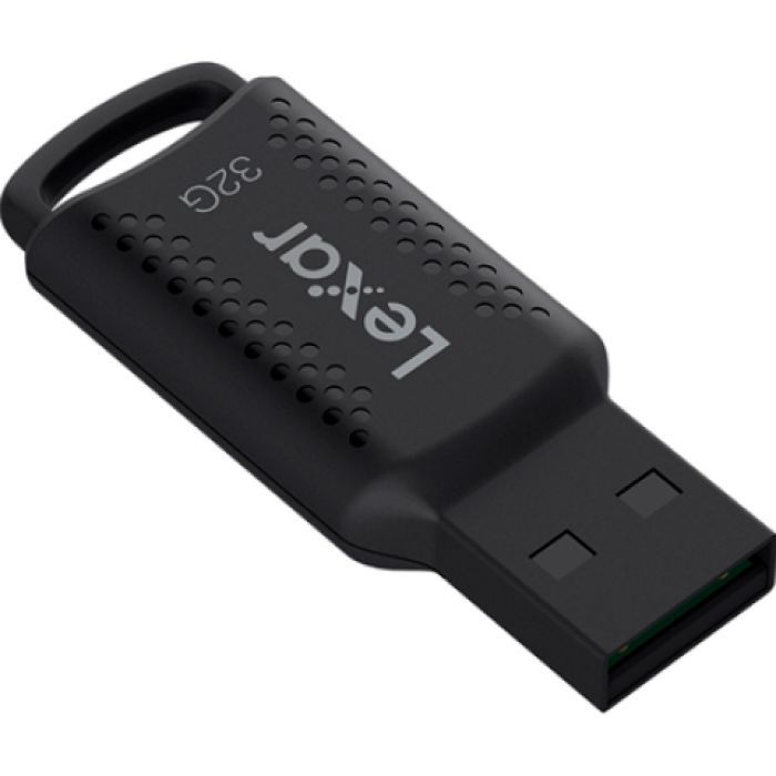 USB флеш накопитель Lexar 32GB JumpDrive V400 Black USB 3.0 (LJDV400032G-BNBNG) изображение 3
